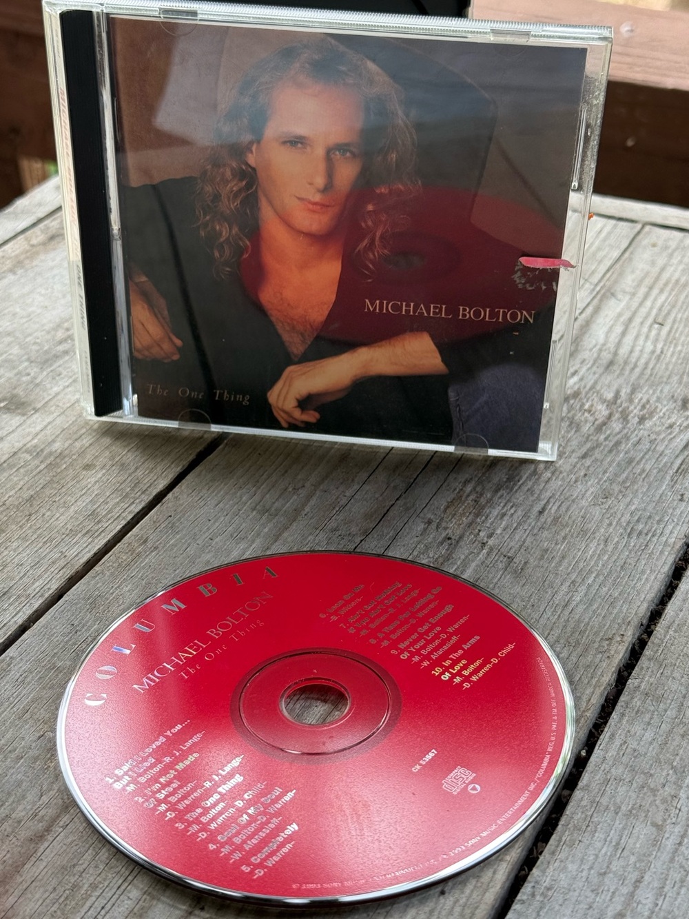 One Thing by Michael Bolton (CD, 1993) Columbia